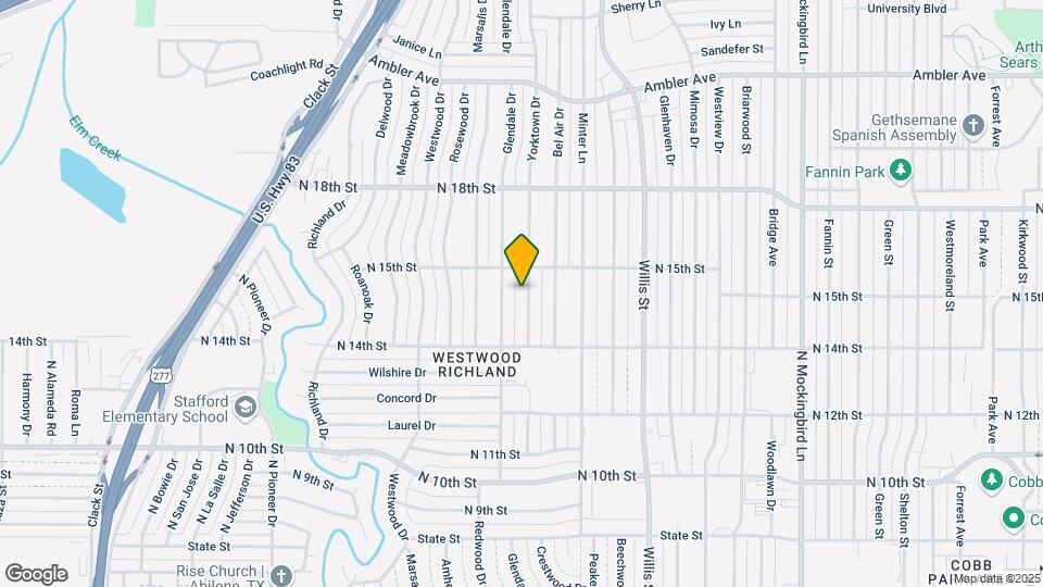 1466 Yorktown Dr Map and Location Details