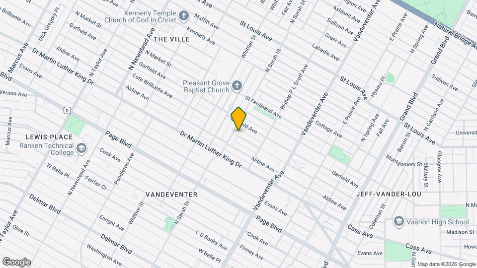 4053 Cote Brilliante Ave Map and Location Details