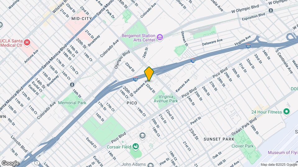 1913 22nd St Map and Location Details