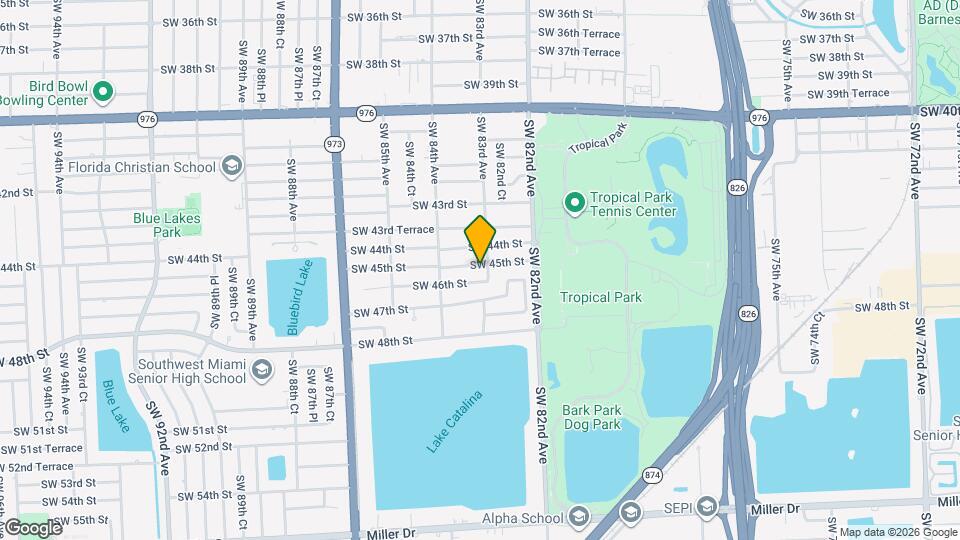 8310 SW 45th St Map and Location Details