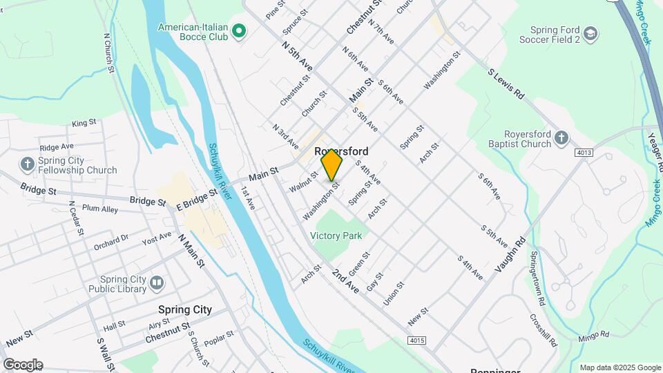 307 Washington St Mapa y Detalles de la Ubicación