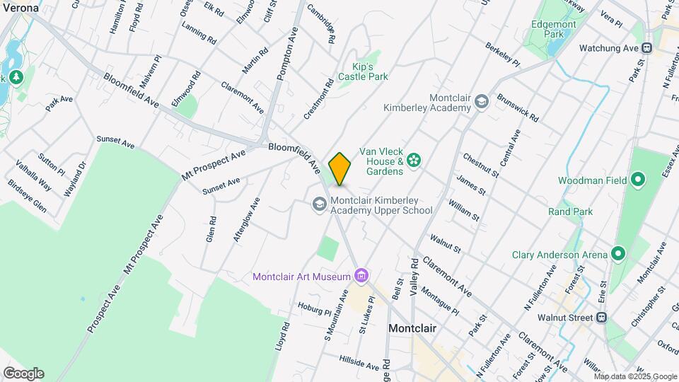 376-380 Claremont Ave Mapa y Detalles de la Ubicación