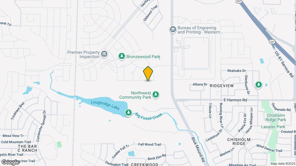 604 Bronze Forest Dr Map and Location Details