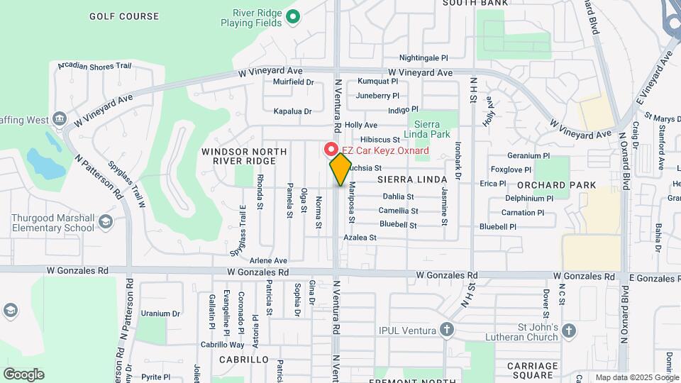 2106 N Ventura Rd Mapa y Detalles de la Ubicación