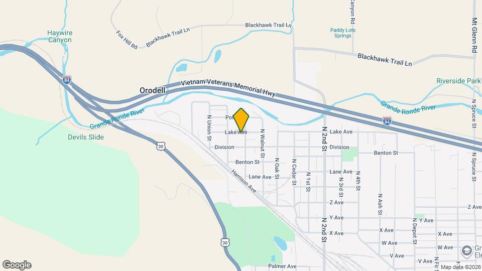 3108 N Alder St Map and Location Details