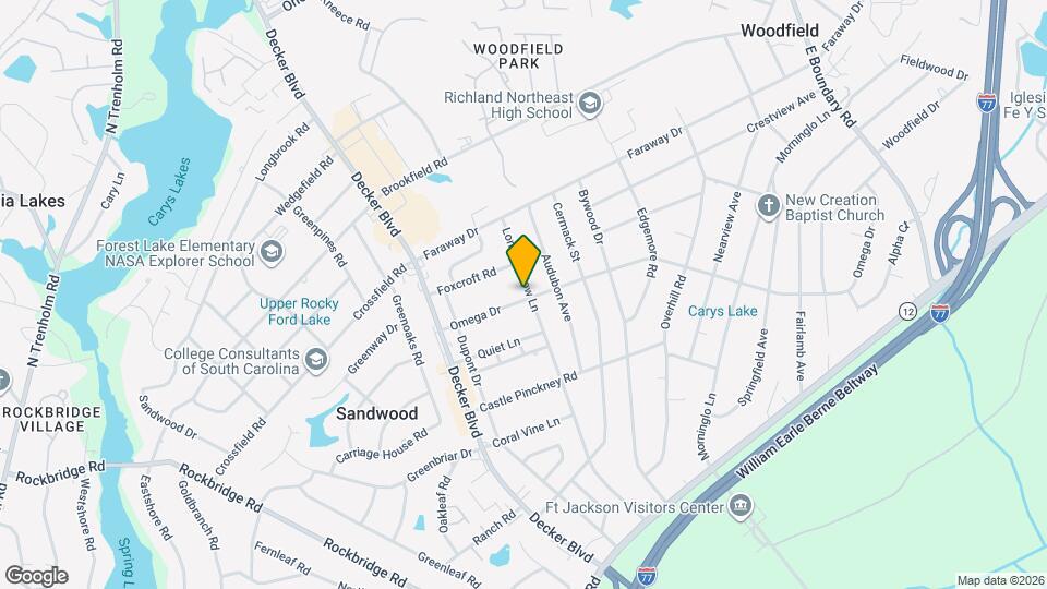 2102 Long Shadow Ln Map and Location Details