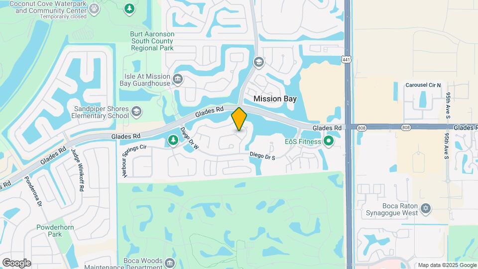 10521 Mendocino Ln Map and Location Details