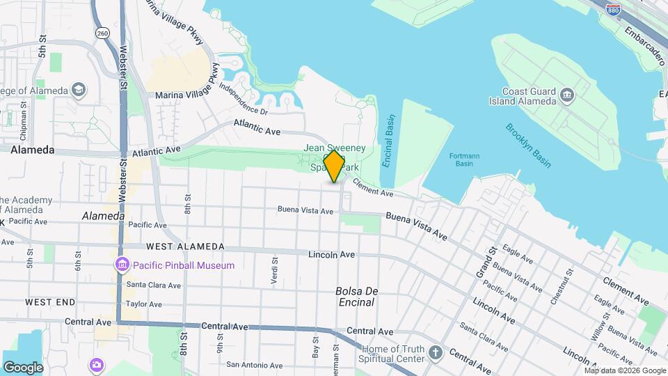 1215 Eagle Ave Map and Location Details