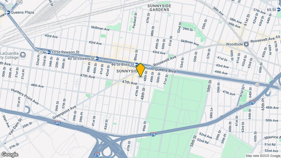 4543 47th St Map and Location Details