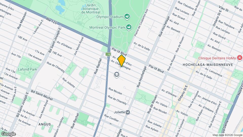 2699 D'orléans Av Map and Location Details