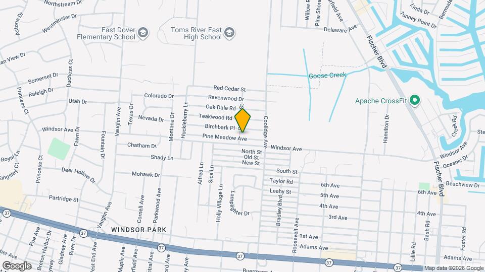 2008 Pine Meadow Ave Map and Location Details