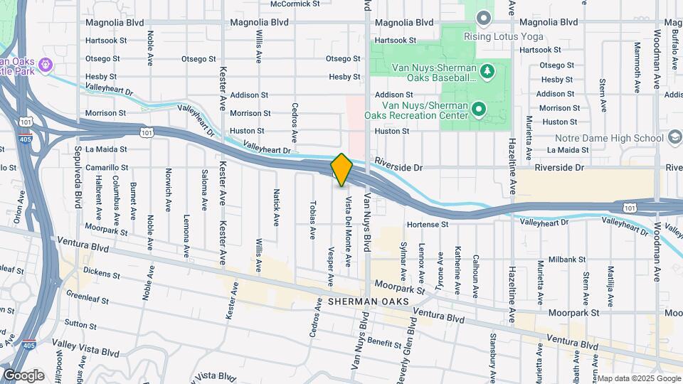 4715 Vista Del Monte Ave Mapa y Detalles de la Ubicación