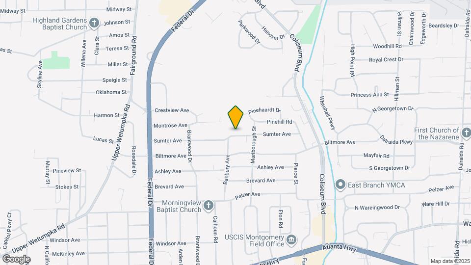 2913 Sumter Ave Map and Location Details