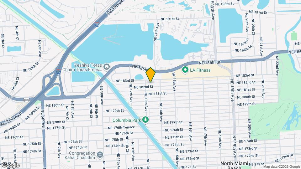 1335 NE 182nd St Map and Location Details