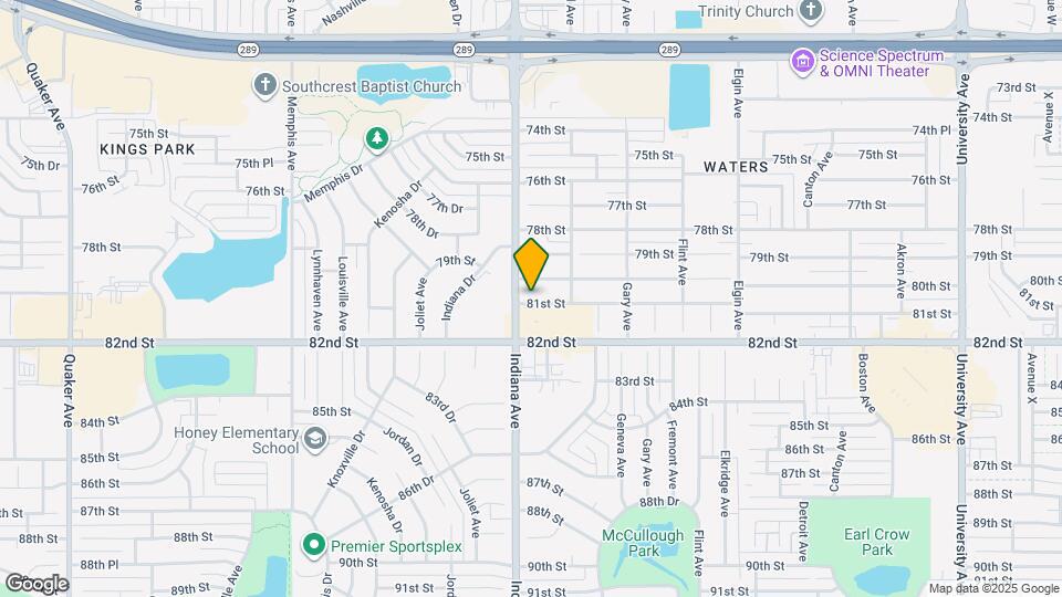 3314 81st St Map and Location Details