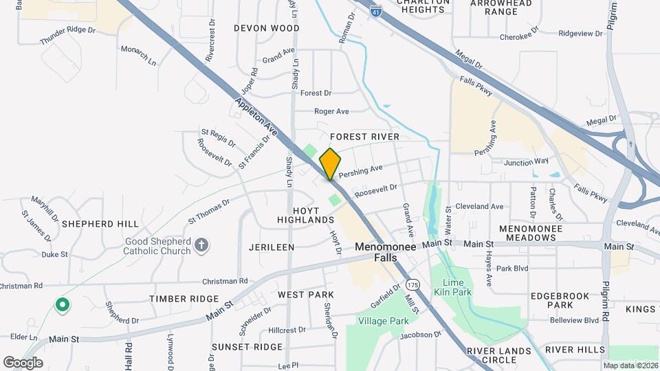 N90W16981 Appleton Ave, Unit upper Mapa y Detalles de la Ubicación