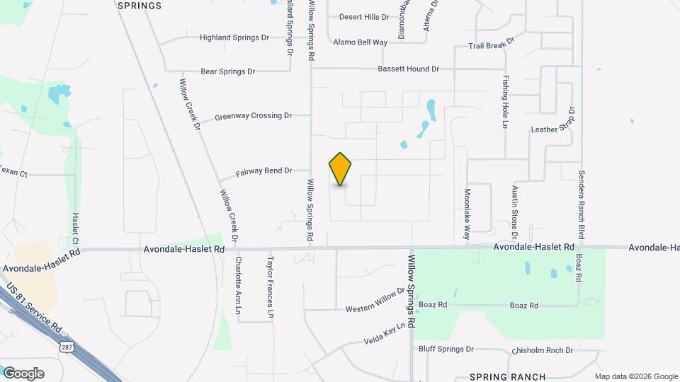1740 Escondido Dr Map and Location Details
