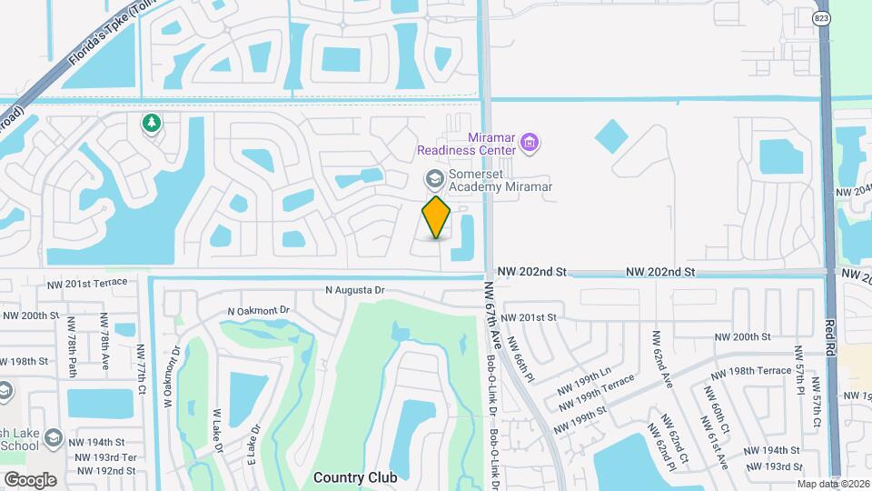 12602 SW 54th St Map and Location Details
