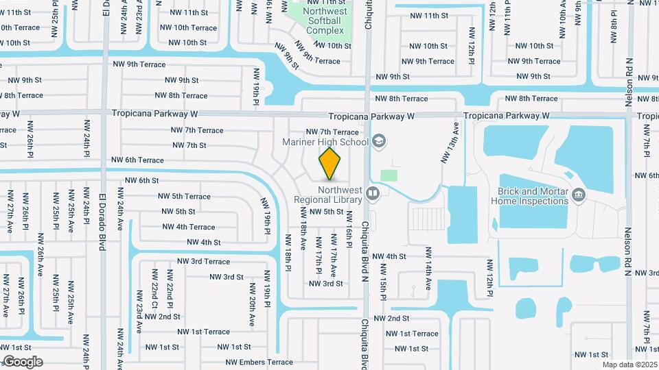 1700 NW 6th St Map and Location Details