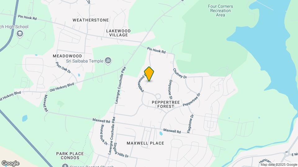4329 Mystic Valley Ct Map and Location Details