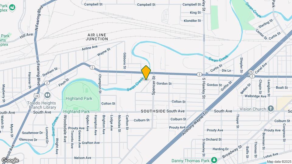 1440 Beecham St Map and Location Details