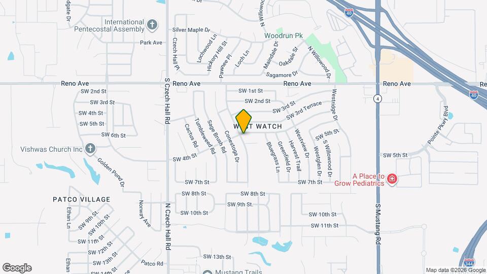 11832 SW 4th St Map and Location Details