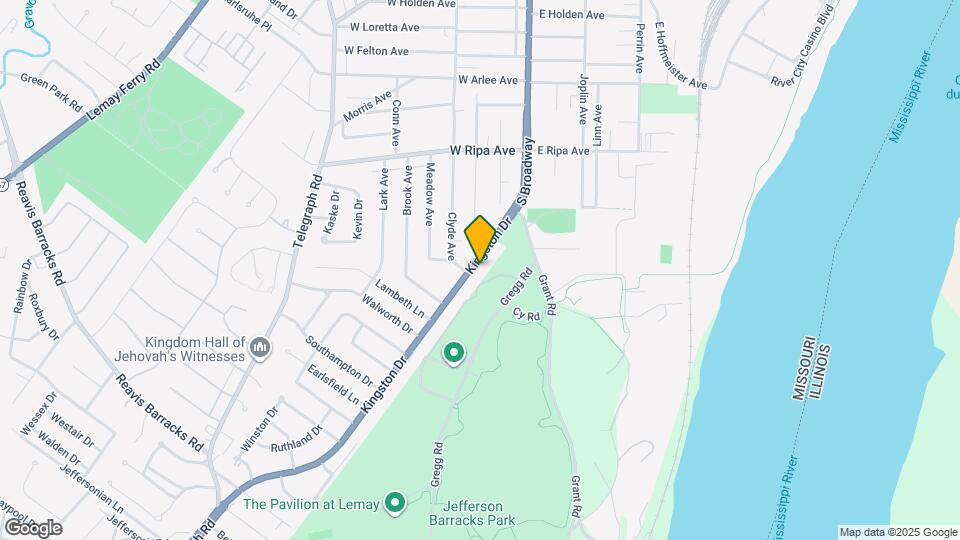 Kingston Apartments Map and Location Details