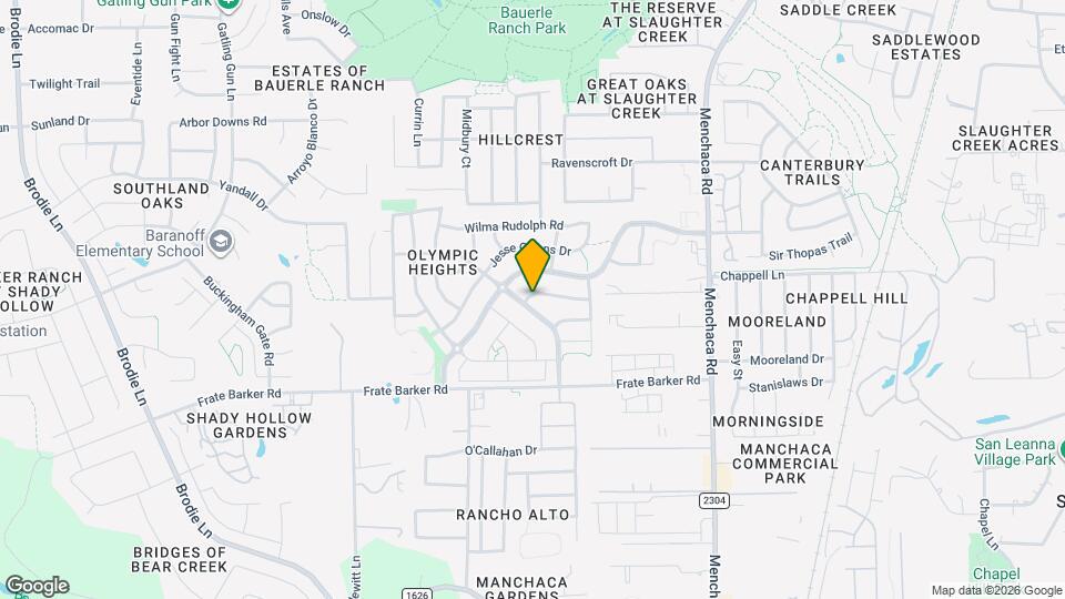 11501 Jim Thorpe Ln Map and Location Details