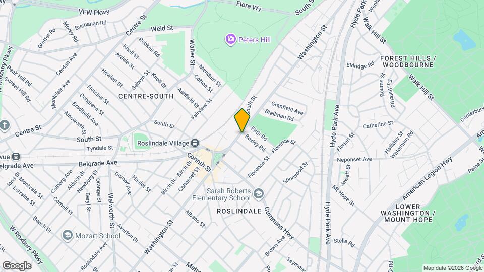 4164 Washington St Mapa y Detalles de la Ubicación