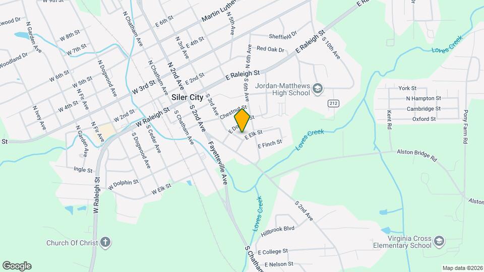 315 S. Third Ave Mapa y Detalles de la Ubicación