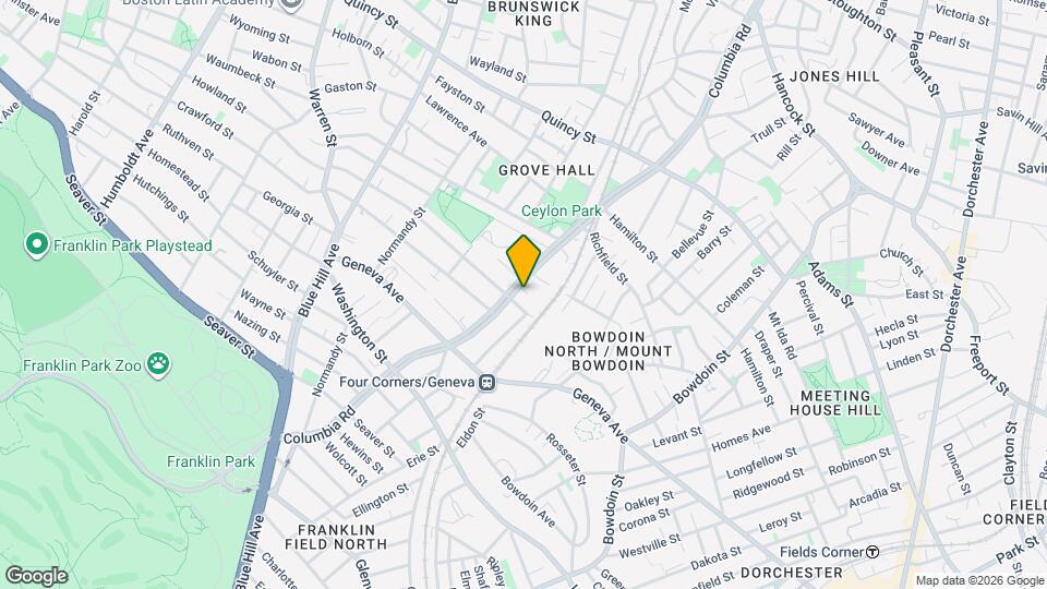 235 Columbia Rd, Unit 1 Mapa y Detalles de la Ubicación