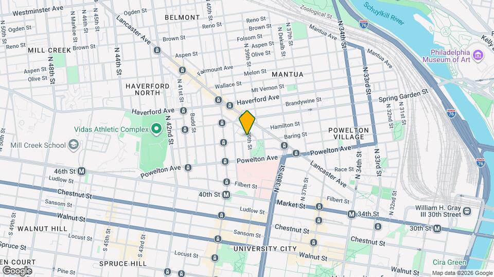 3901 Baring St, Unit 2 Map and Location Details