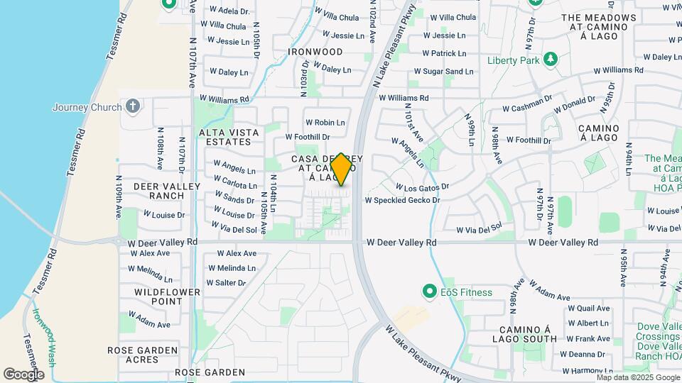 10268 W Sands Dr Map and Location Details