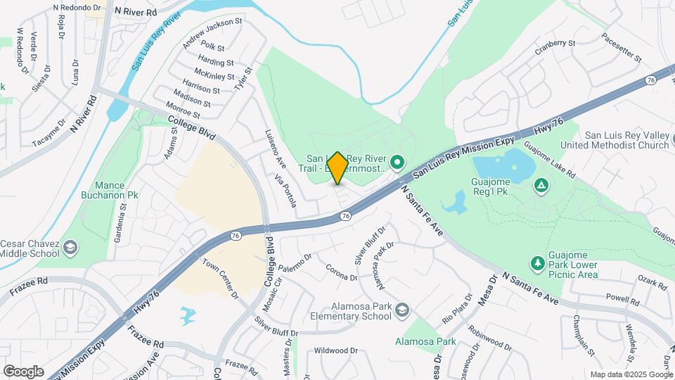 5025 Gavilan Way Map and Location Details