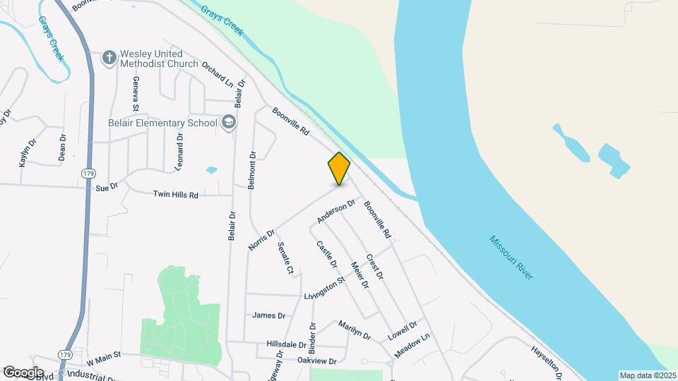 634 Norris Dr Map and Location Details