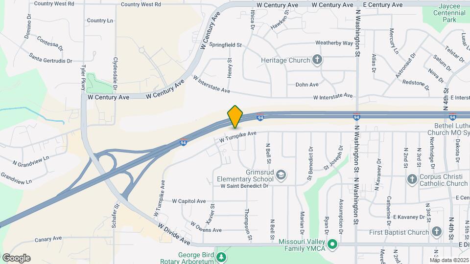 940 W Turnpike Ave Map and Location Details