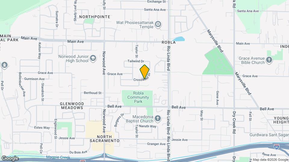 752 Crosswind Dr Map and Location Details