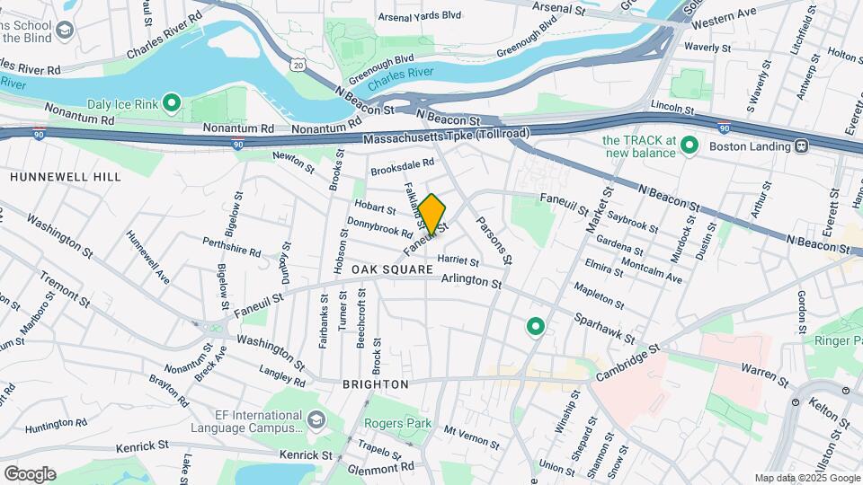 188 Faneuil St, Unit 2 Map and Location Details