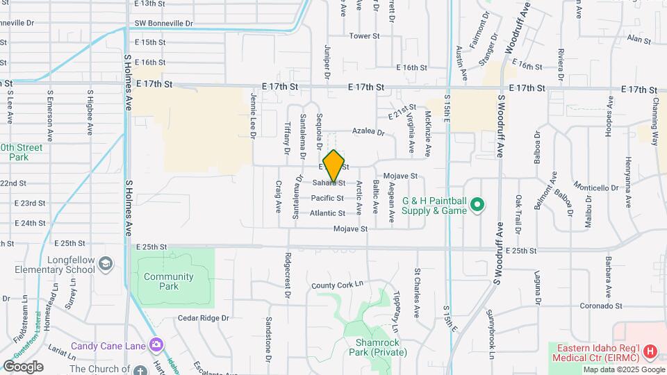 1144 Sahara St Map and Location Details