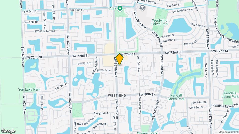 15665 SW 74th Cir Dr Map and Location Details