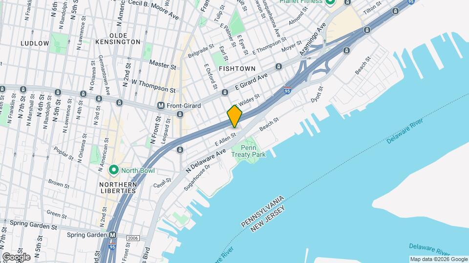 327 E Allen St, Unit 3 Map and Location Details