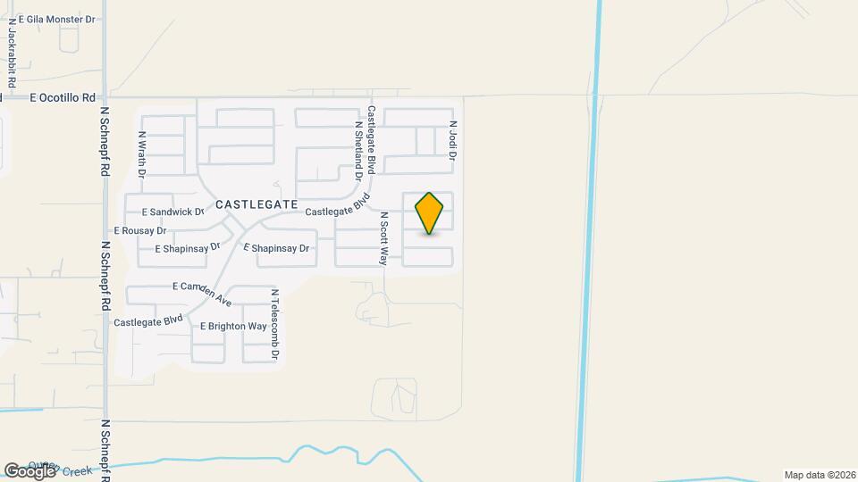 4890 E Shapinsay Dr Map and Location Details