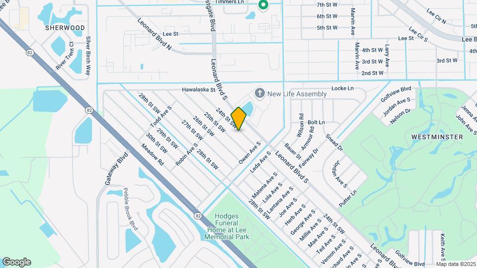 5125-5127 24th St SW Map and Location Details