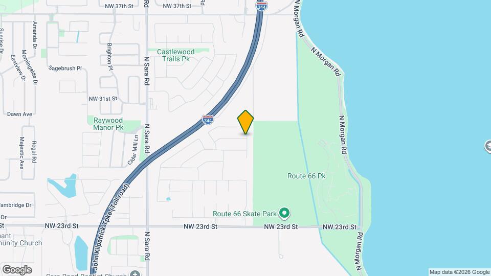 10201 NW 28th Terrace Map and Location Details