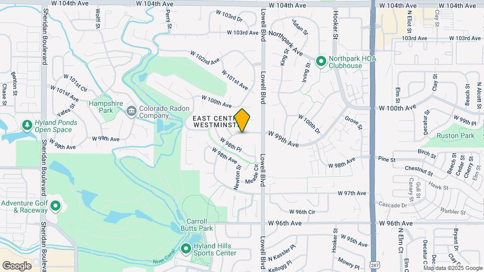 3802 W 99th Ave Map and Location Details