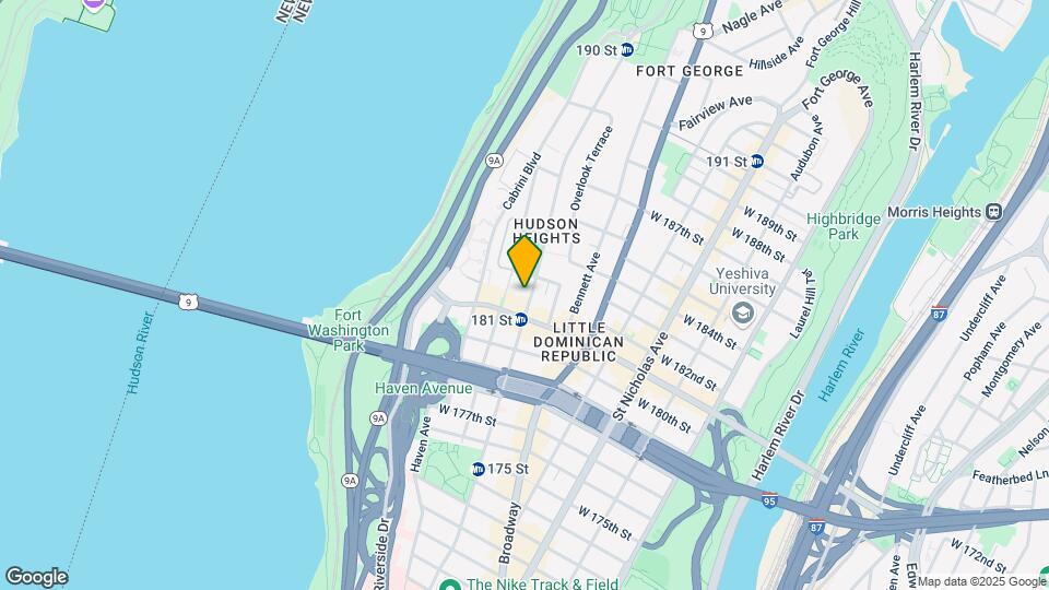 481 Fort Washington Ave Mapa y Detalles de la Ubicación