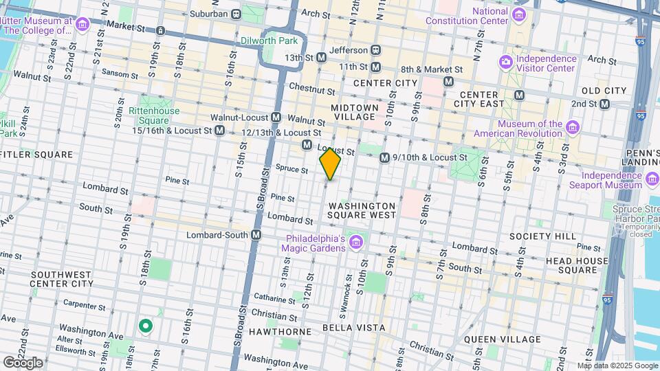 309-311 S 12th St Mapa y Detalles de la Ubicación