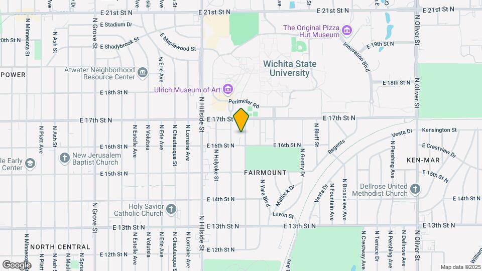1717 N Vassar Ave-Unit -203 Map and Location Details