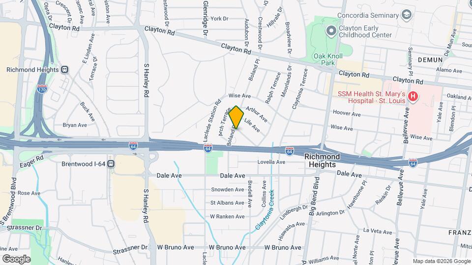 7766 Gissler Ave Map and Location Details