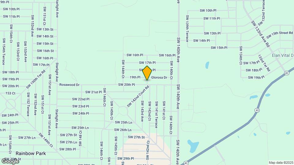 2082 SW 142nd Ct Map and Location Details